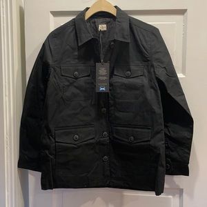 COPY - Women’s black waxed cotton chore coat englemann